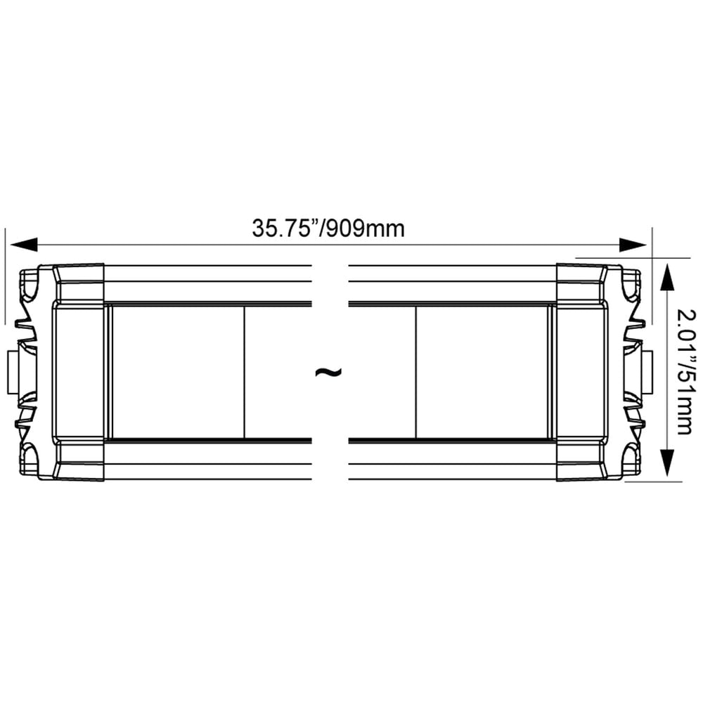 Vision X 35" XPL Chaser Bar