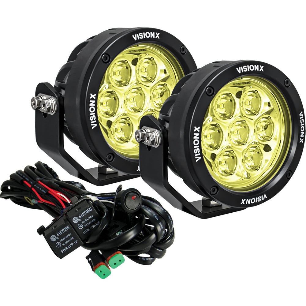Vision X 4.7" Round CG2 SAE Multi-LED Light Kit