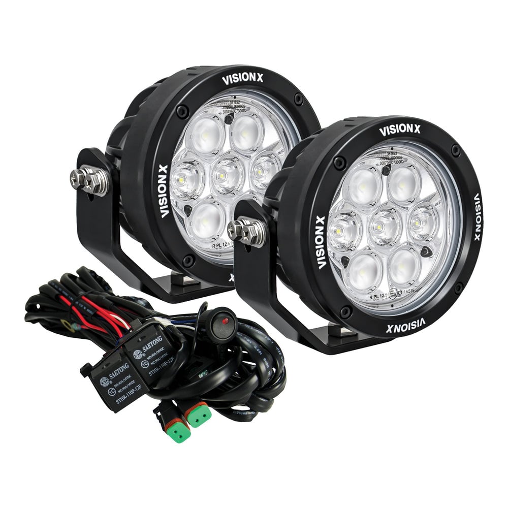 Vision X 4.7" Round CG2 SAE Multi-LED Light Kit