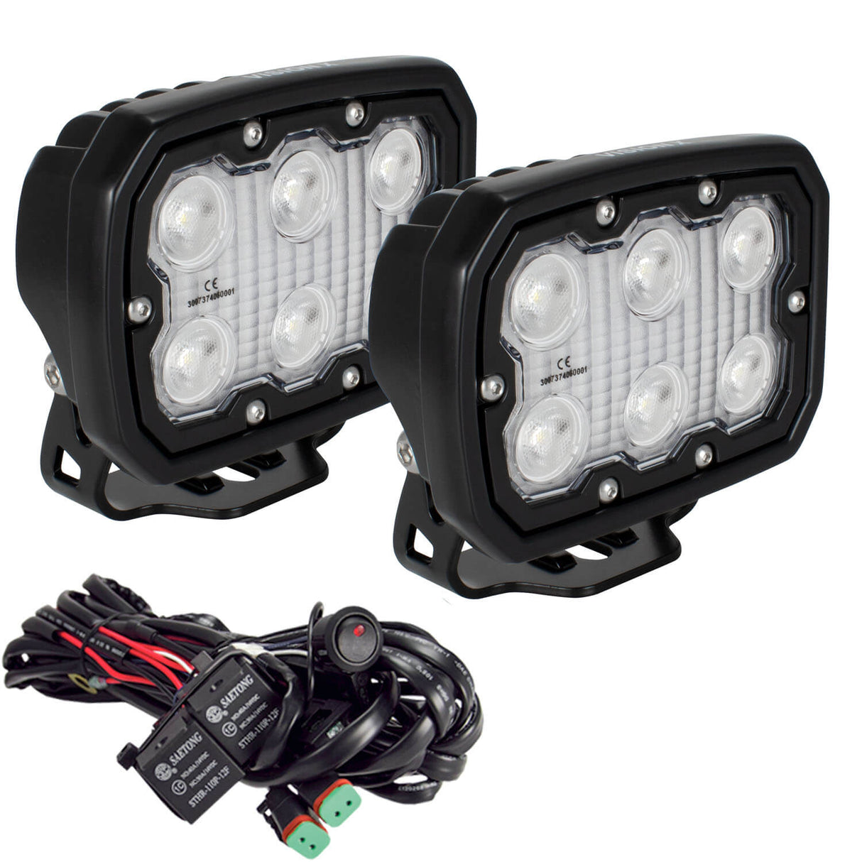 Vision X Duralux 6 LED Work Light 40º Beam Kit