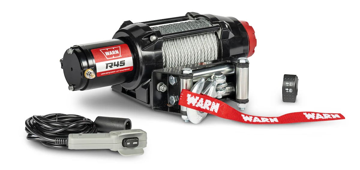 Warn 110045 R-Series 4500 lb Wire Rope Winch