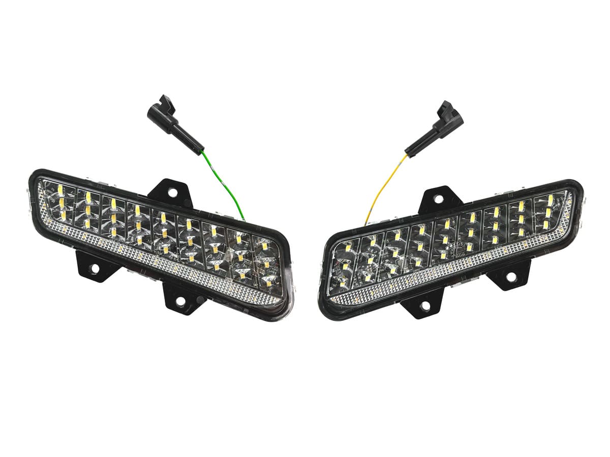 WD Electronics '24+ Polaris Ranger XD 1500 Premium/'25+ Ranger XP 1000 Auxiliary Lights with Harness