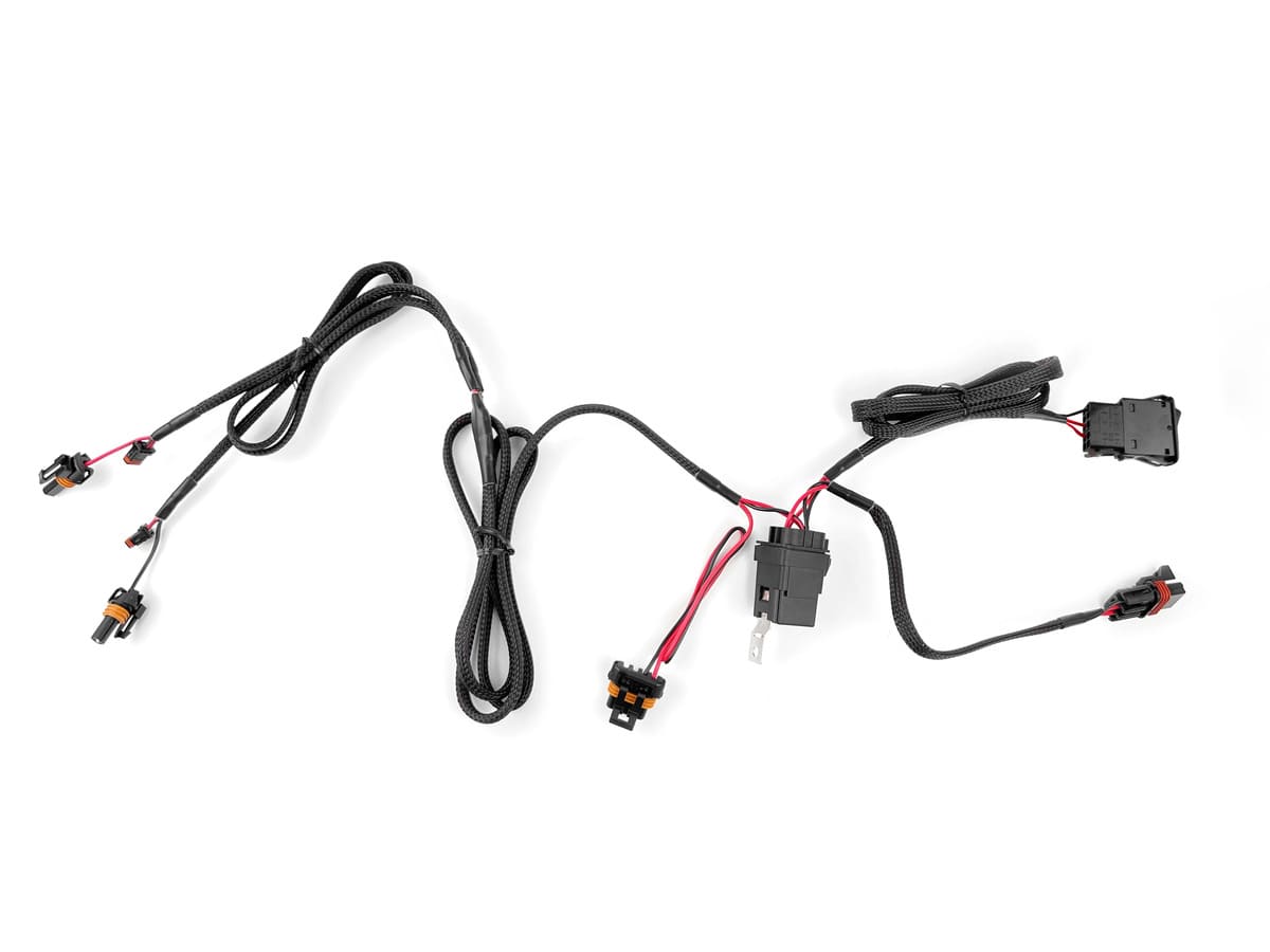 WD Electronics '24+ Polaris Ranger XD 1500 Premium/'25+ Ranger XP 1000 Auxiliary Lights with Harness