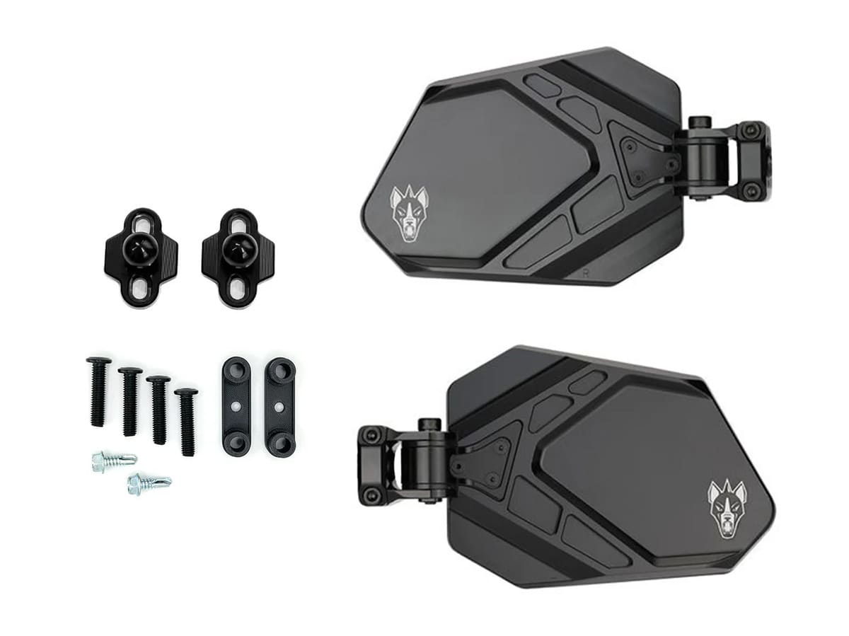 WD Electronics Polaris Ranger XD 1500 Door Mounts for Chupacabra Cuero Pro Mirrors - Set of 2