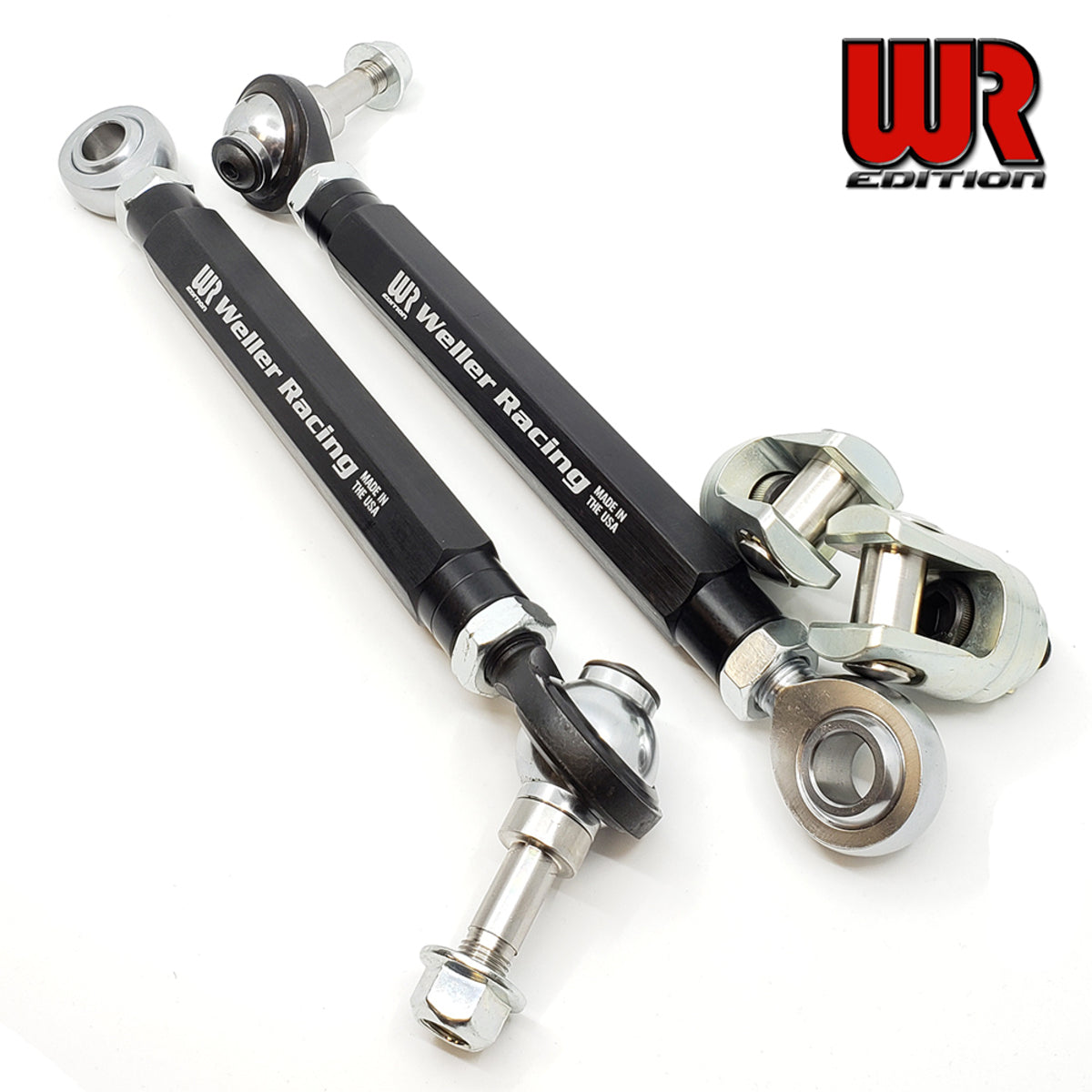 Weller Racing Yamaha Wolverine X2/X4 850 HD Tie Rod Kit Standard Length - WR Edition