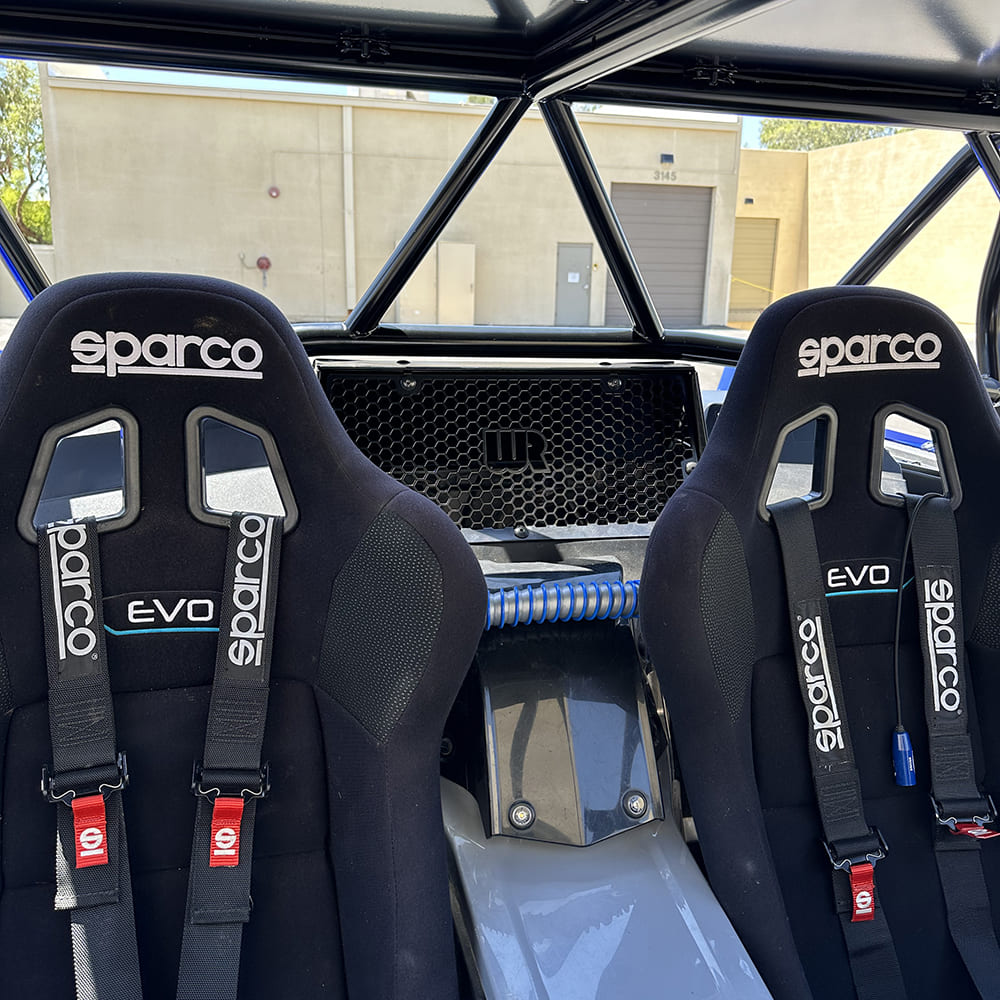 Weller Racing Yamaha YXZ1000R Rear Radiator Scoop Kit - WR Edition