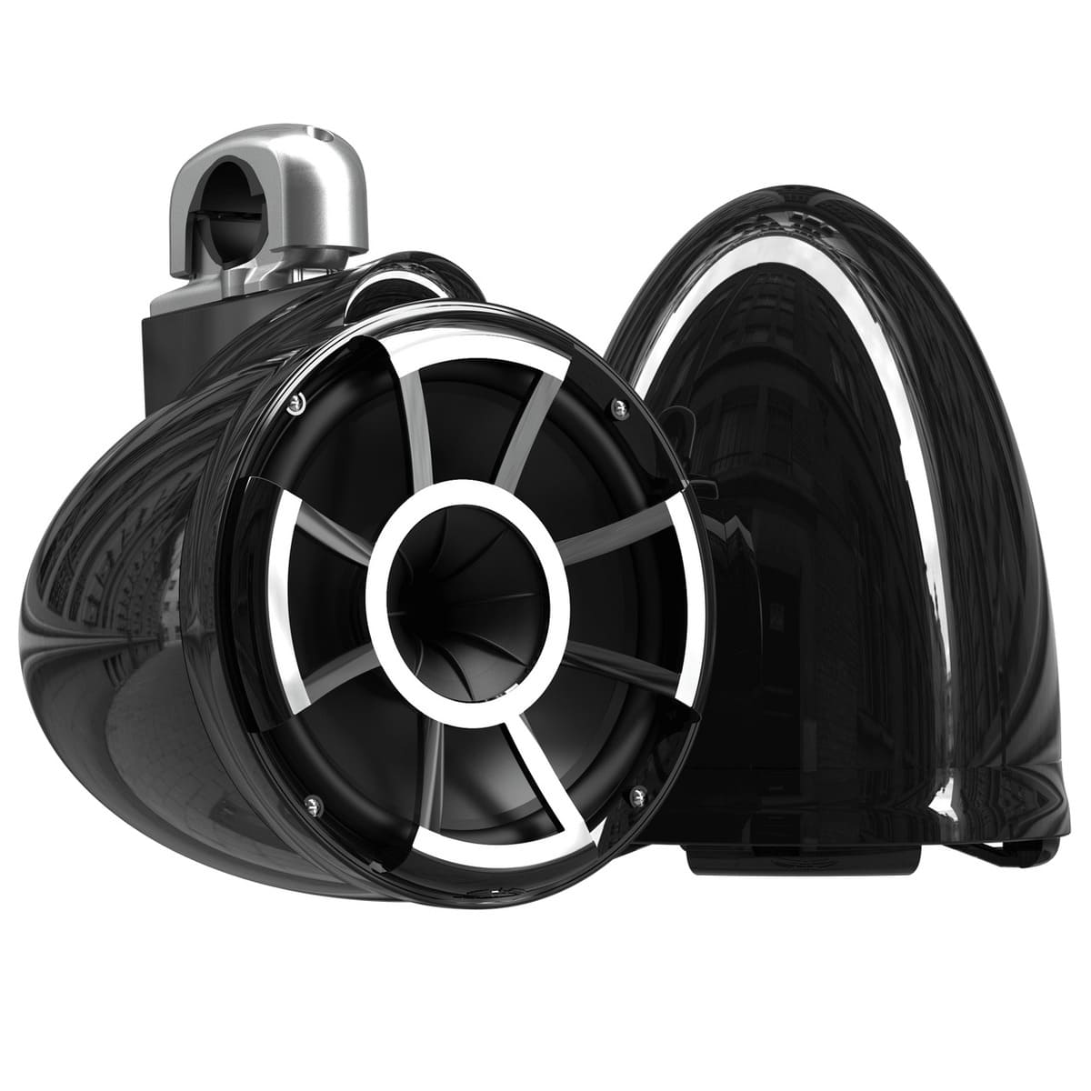 Wet Sounds Revolution Series 10" Black Tower Speakers