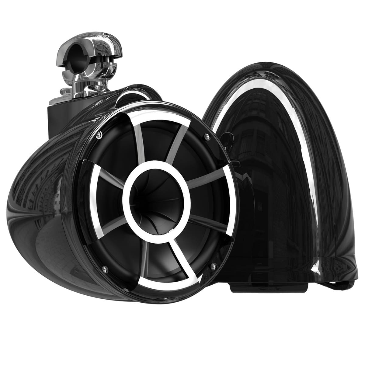 Wet Sounds Revolution Series 10" Black Tower Speakers