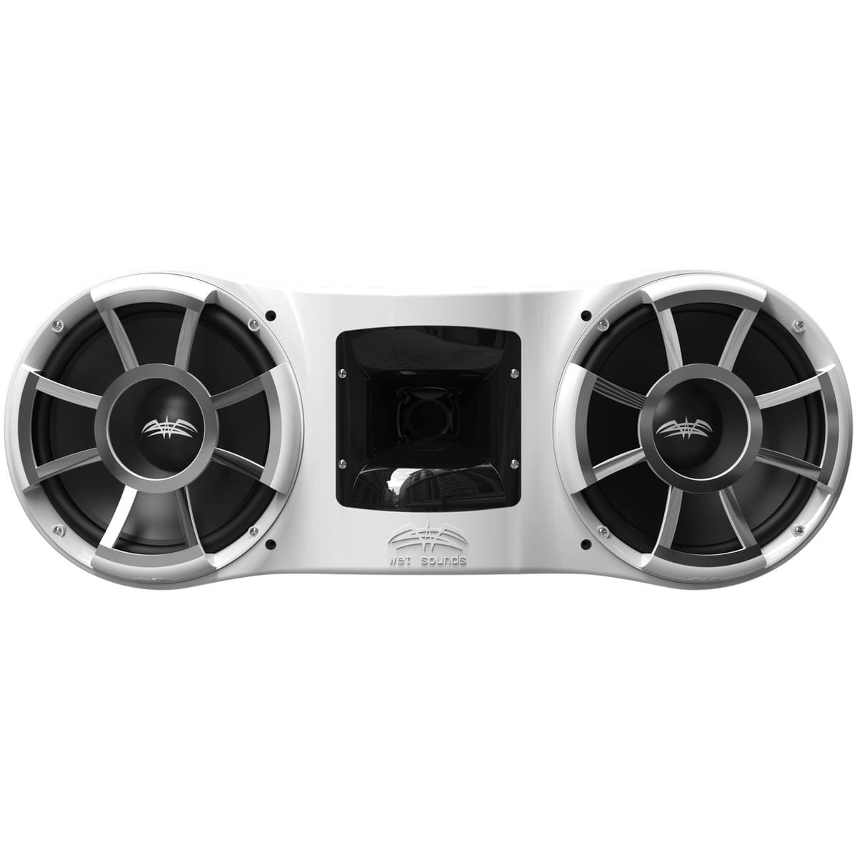 Wet Sounds Revolution Series Dual 10" White Tower Speaker