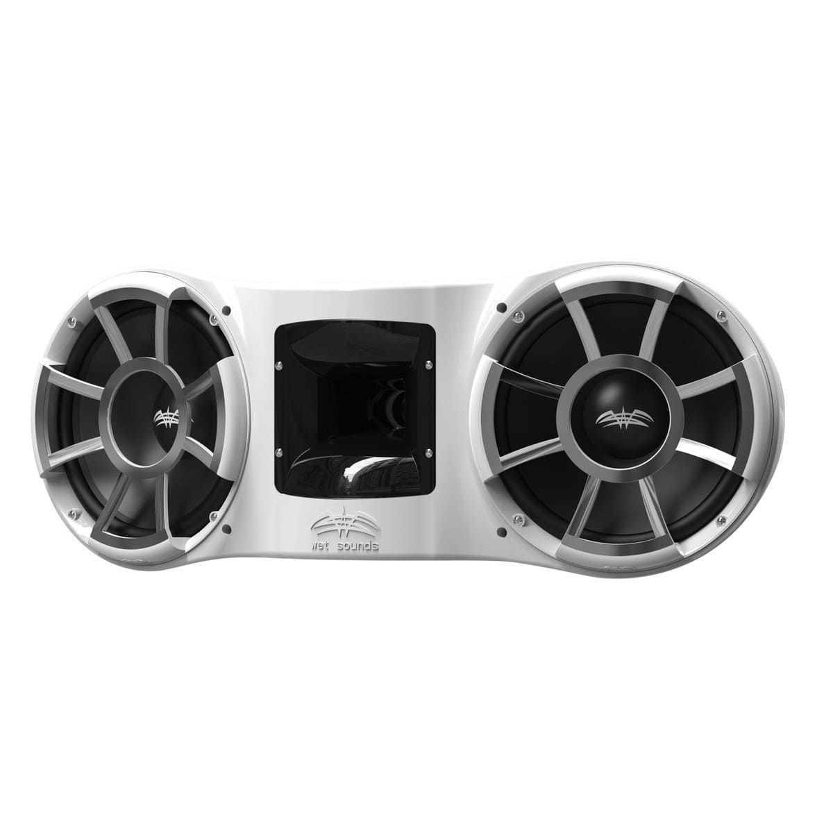 Wet Sounds Revolution Series Dual 10" White Tower Speaker