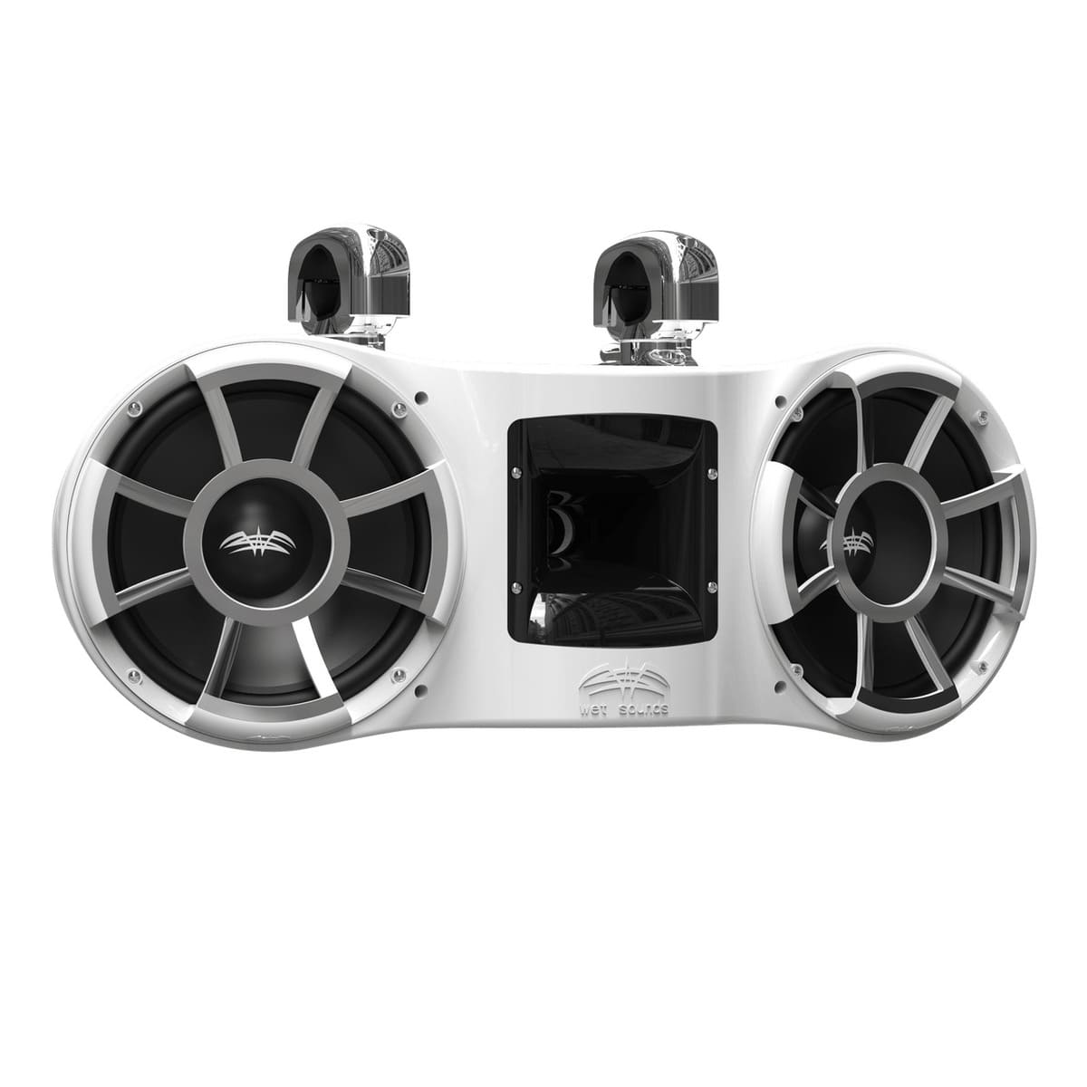 Wet Sounds Revolution Series Dual 10" White Tower Speaker