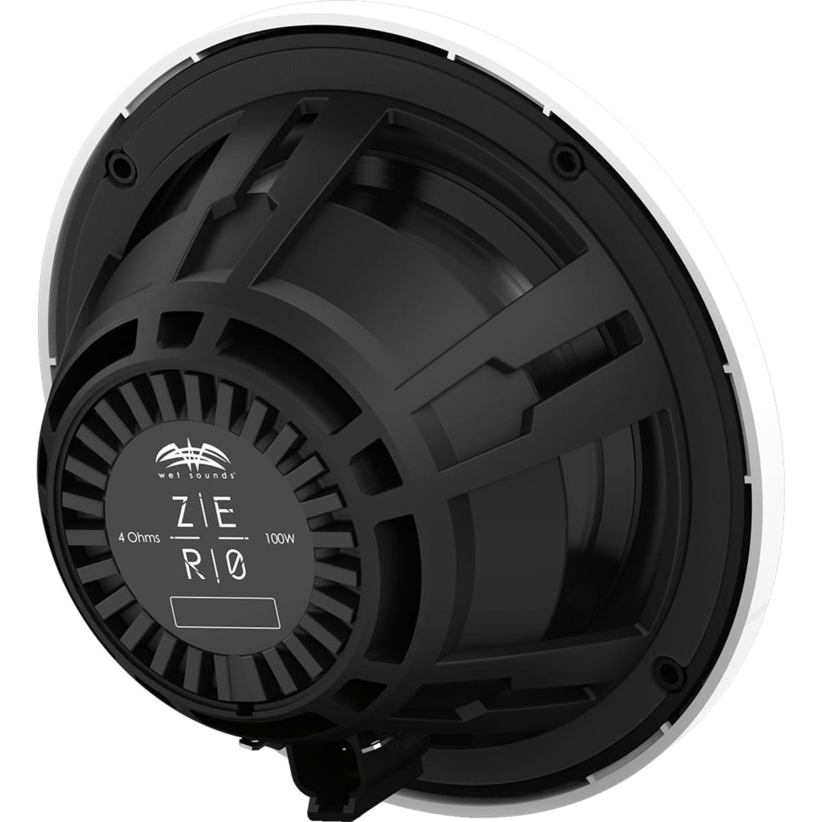 Wet Sounds Zero Series 6.5-inch High-Output Component Style Coaxial Speakers - White