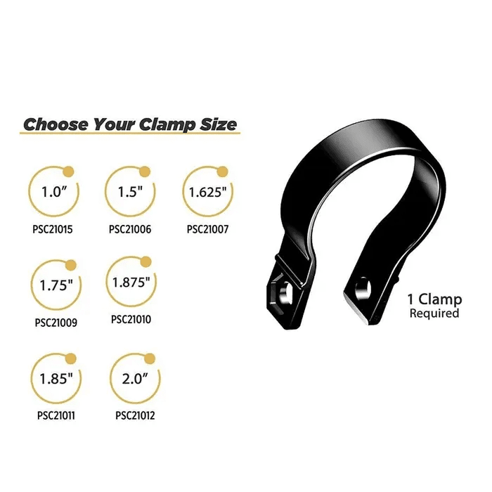 Scosche Adjustable Flag/Whip Mount Base With Tube Clamp