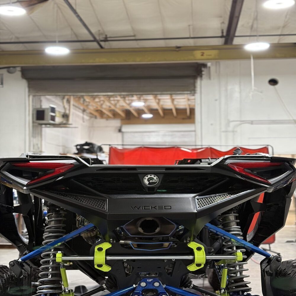 Wicked Fab Works Can-Am Maverick R Stealth Ops Bumper - 2 Seat Only