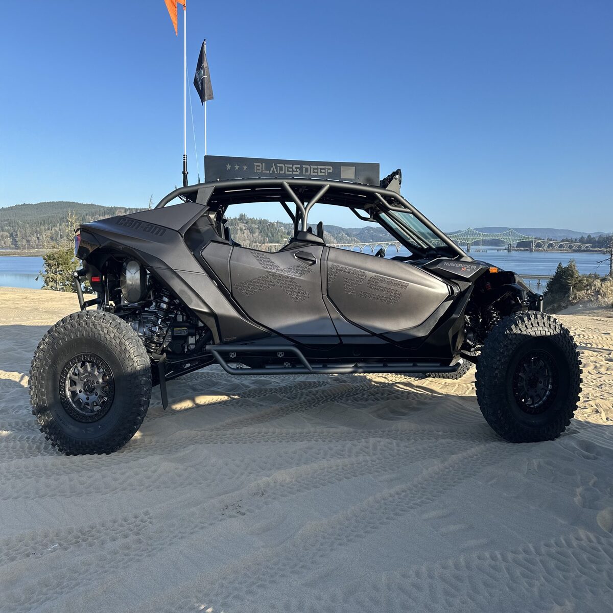 Wicked Fabs Works Can-Am Maverick R Baja Cage - 4 Seat