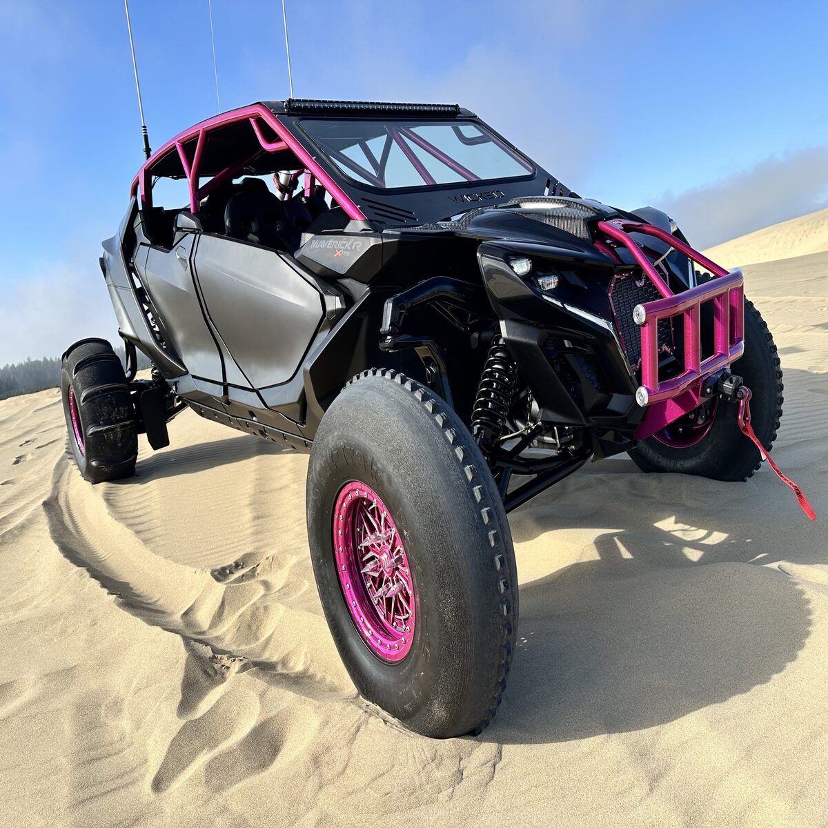 Wicked Fabs Works Can-Am Maverick R Duner Cage - 4 Seat