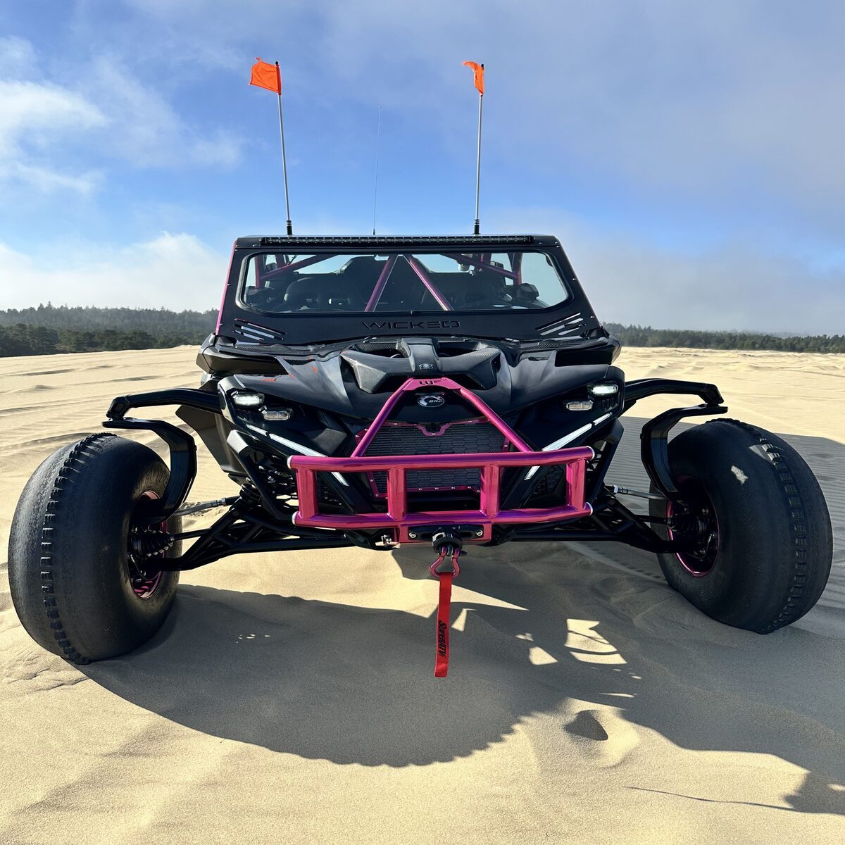 Wicked Fabs Works Can-Am Maverick R Duner Cage - 4 Seat