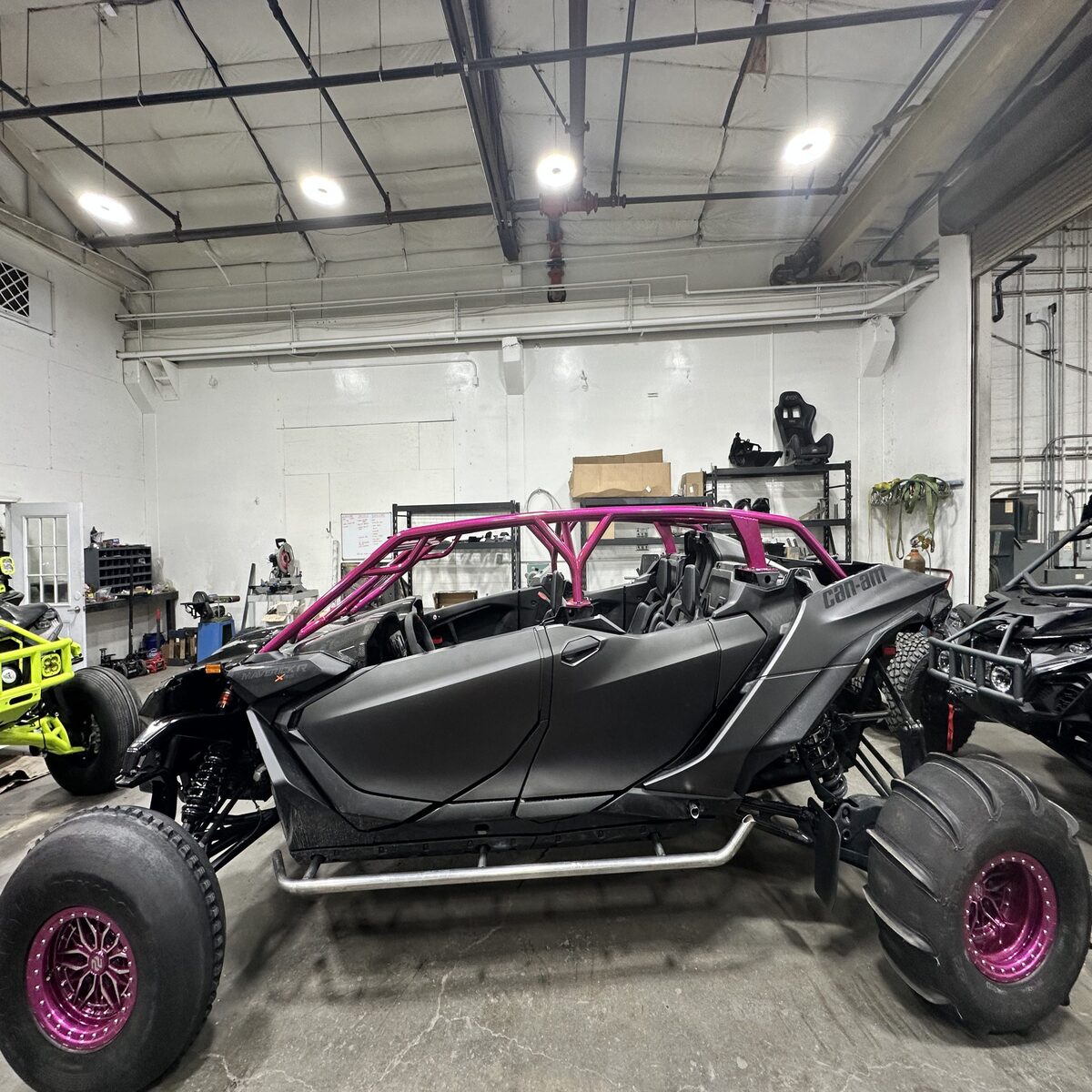 Wicked Fabs Works Can-Am Maverick R Duner Cage - 4 Seat