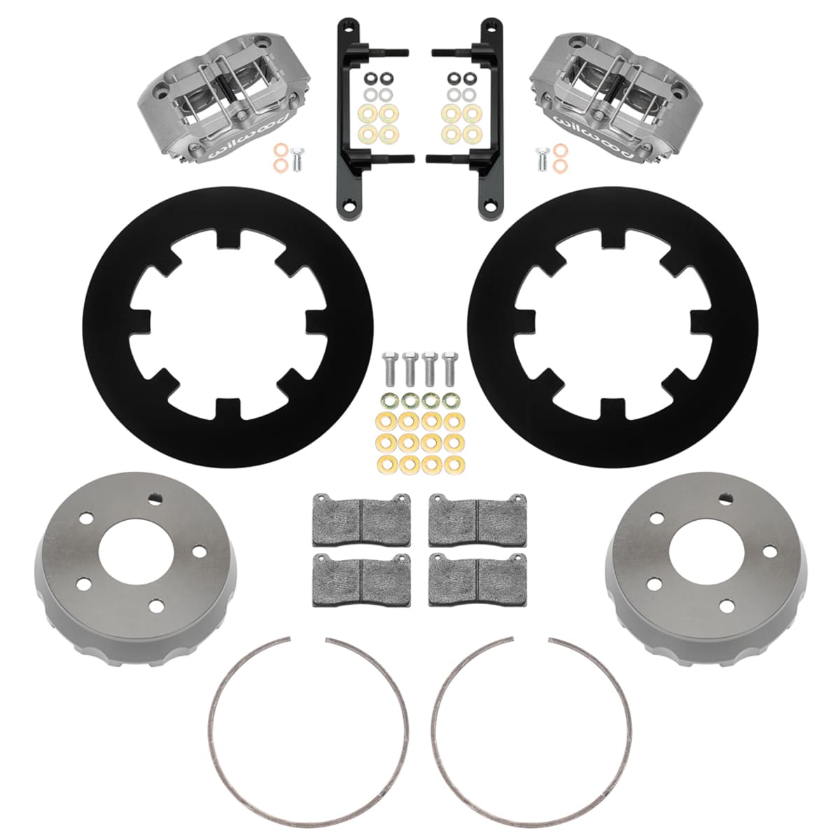 Wilwood Polaris RZR Turbo R/Pro R 5-Lug Front UTV Brake Kit - Race