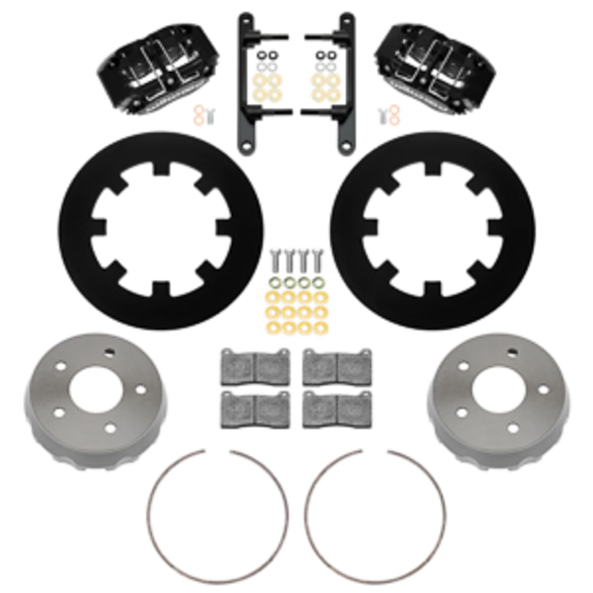 Wilwood Polaris RZR Turbo R/Pro R 5-Lug Front UTV Brake Kit
