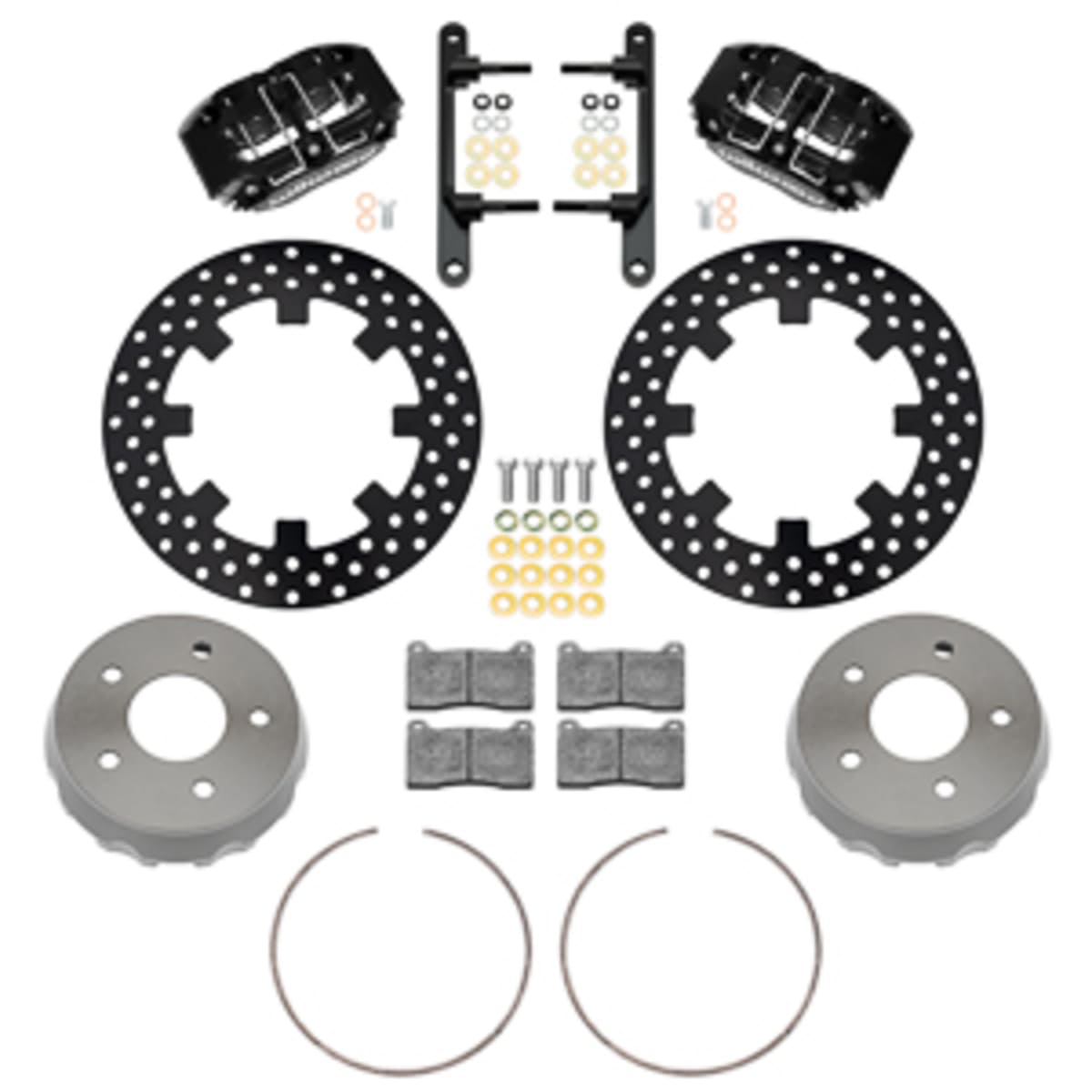 Wilwood Polaris RZR Turbo R/Pro R 5-Lug Front UTV Brake Kit