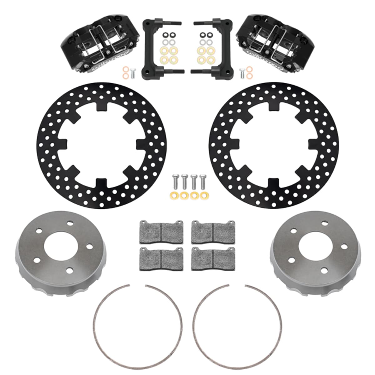 Wilwood Polaris RZR Turbo R/Pro R 5-Lug Rear UTV Brake Kit