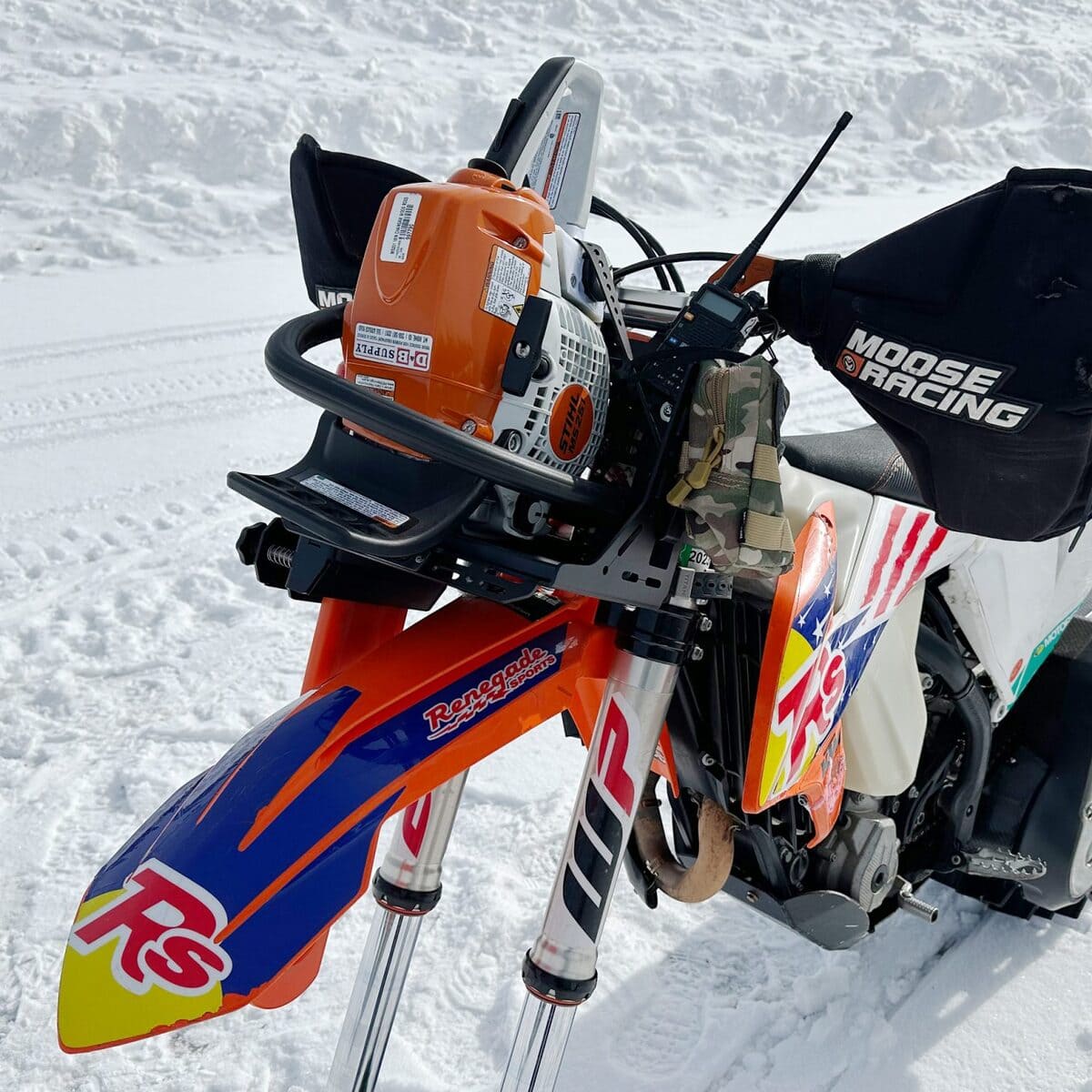 Razorback Offroad Woodsman Motohaul Chainsaw Mount