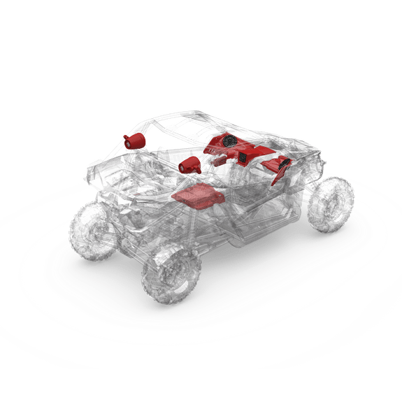 Rockford Fosgate Stage 4 Audio Kit Can-Am Maverick X3