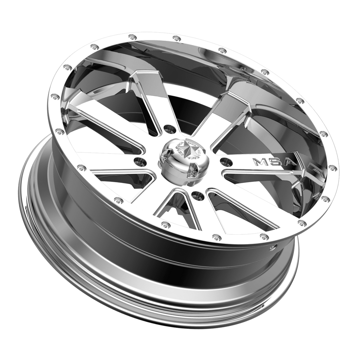 MSA M34 Flash - Chrome