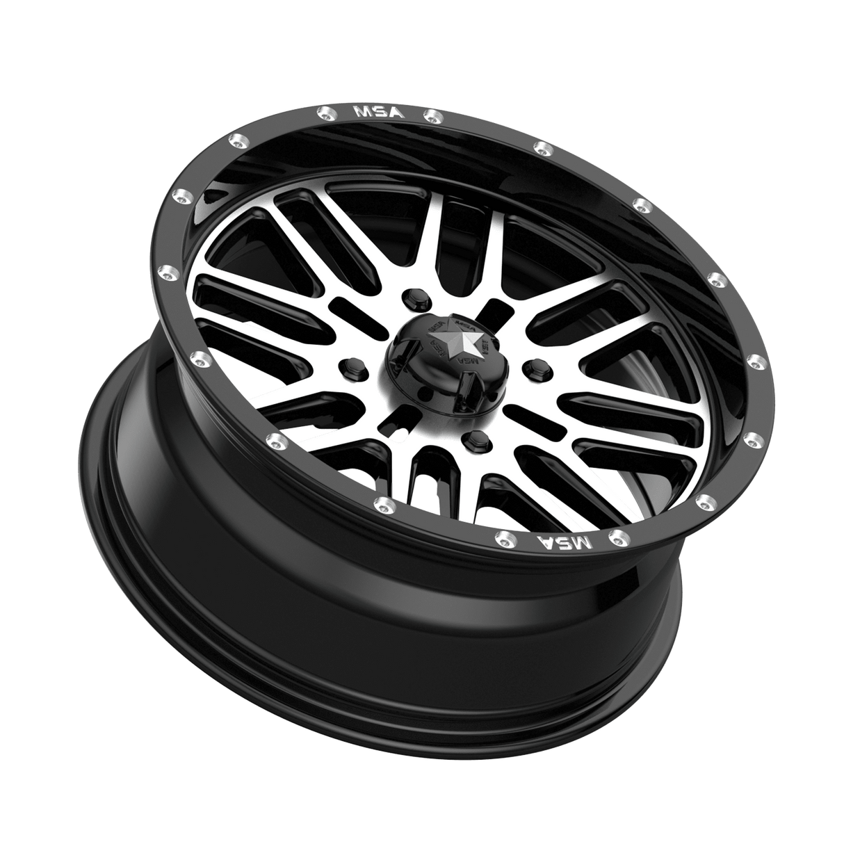 MSA M38 Brute - Gloss Black Machined