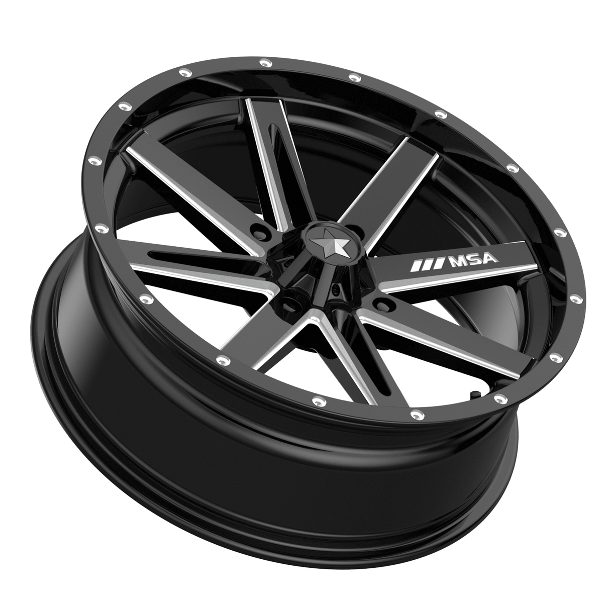 MSA M41 Boxer - Gloss Black Milled