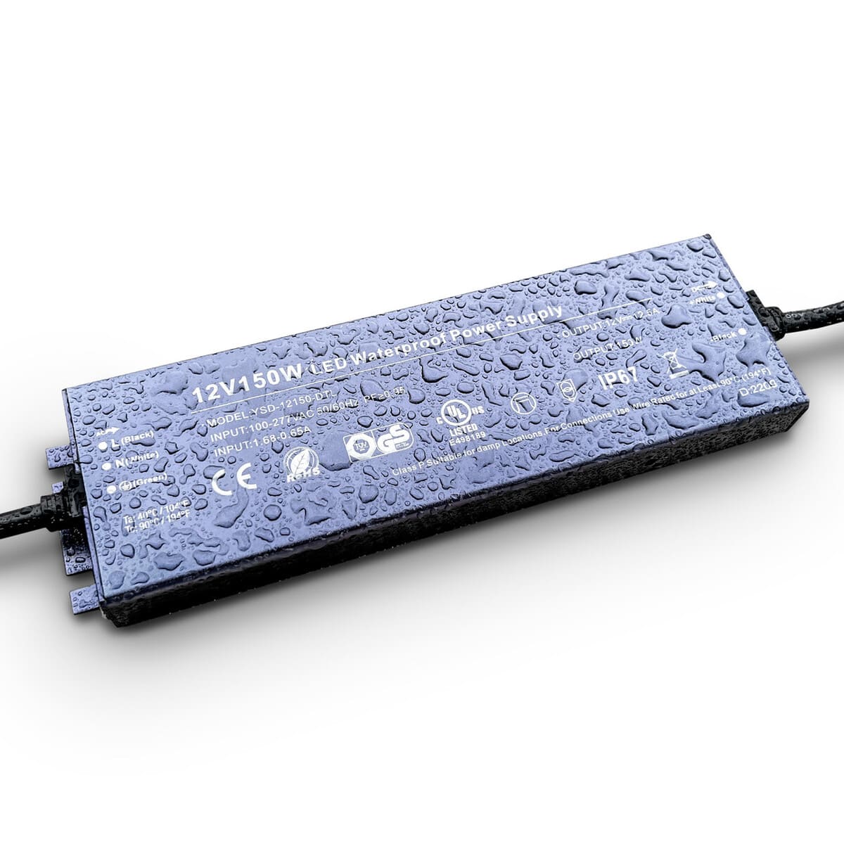 XK Glow 150W Waterproof AC Power Adapter