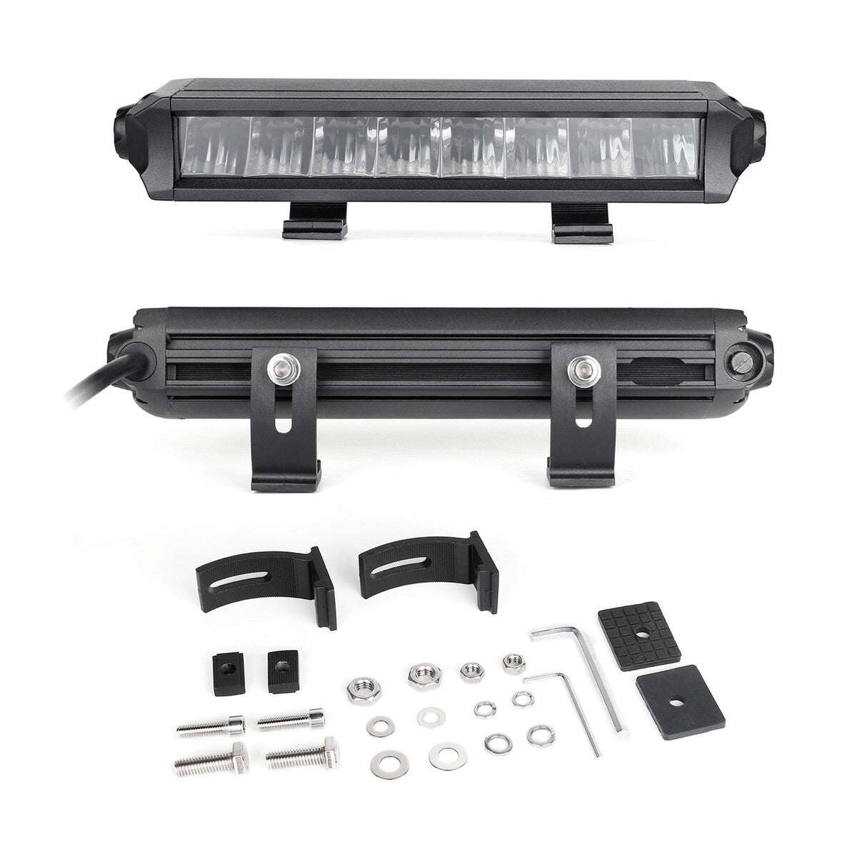 XK Glow 6"-10" Fog & Strobe LED Razor SAE Light Bar