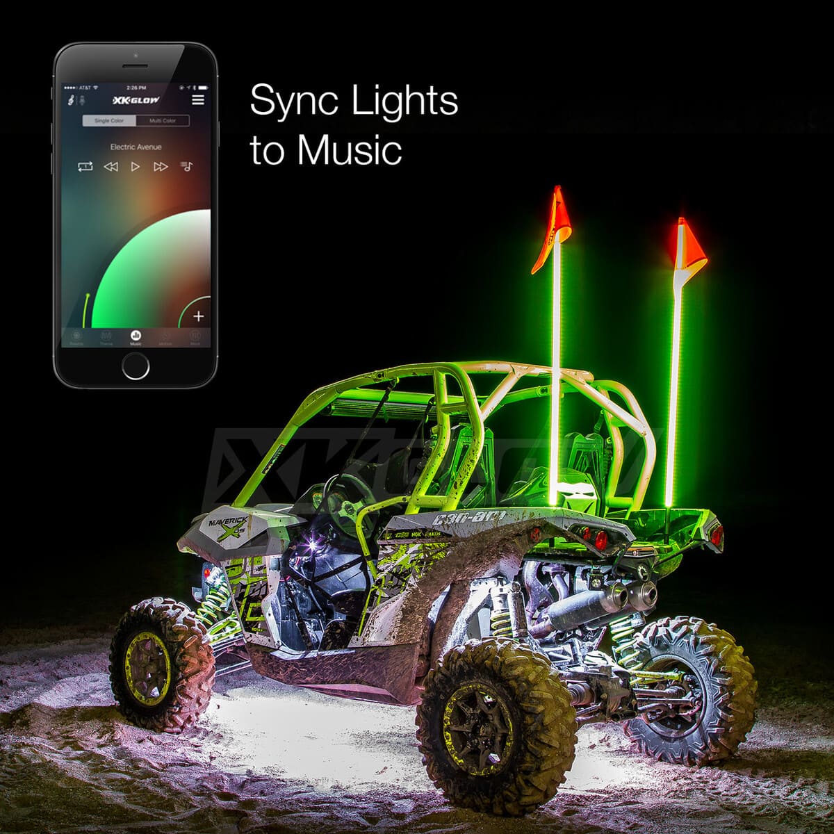 XK Glow XKchrome Smartphone App Accent LED Light Kits