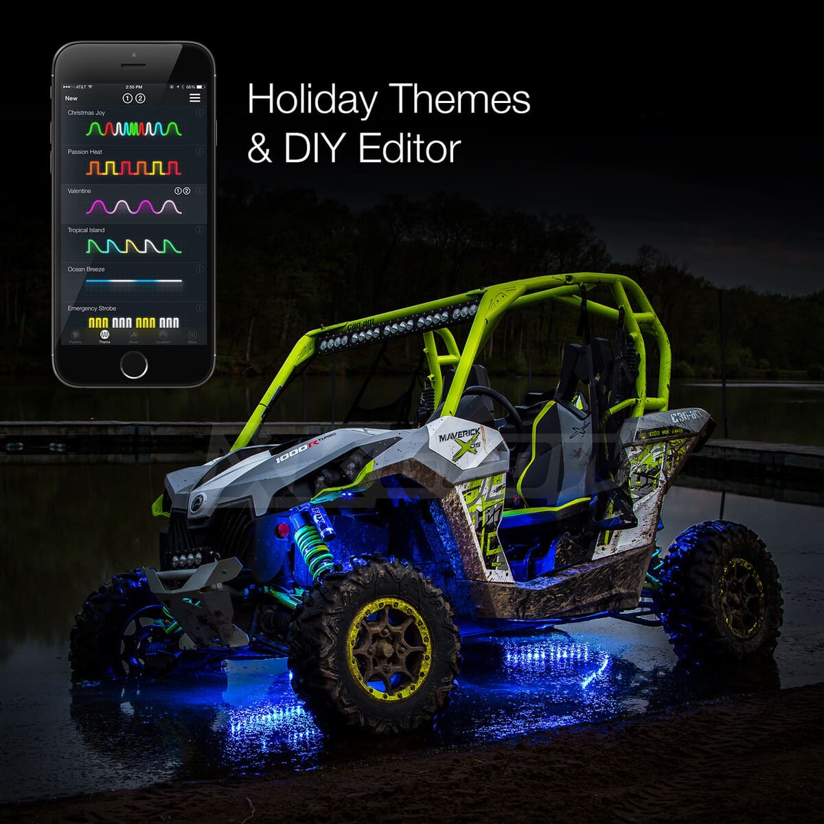 XK Glow XKchrome Smartphone App Accent LED Light Kits