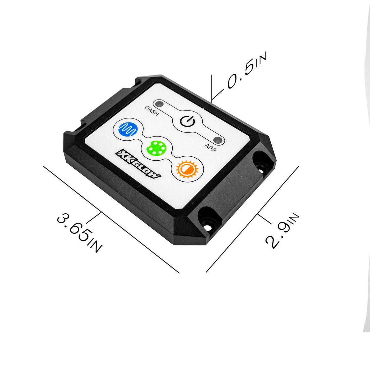 XK Glow XKCHROME Dual Mode Dash Surface Mount Controller