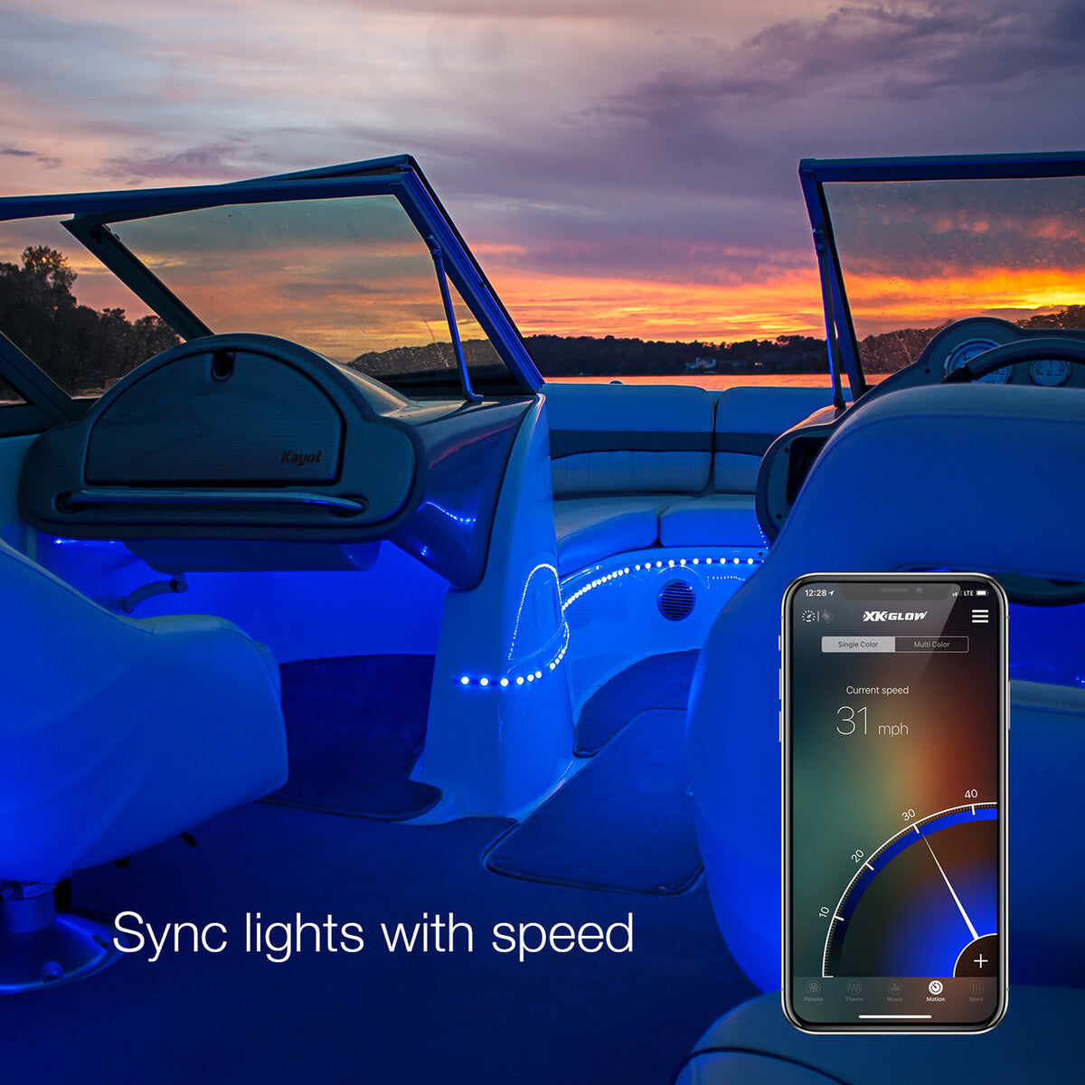 XK Glow XKCHROME Dual Mode Dash Surface Mount Controller