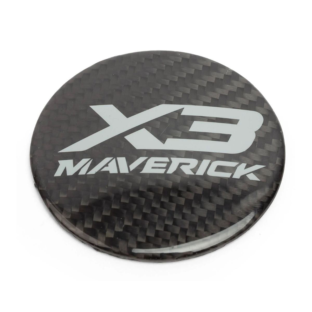 XKraft '17+ Can-Am Maverick X3 Carbon Fiber Hood Medallion