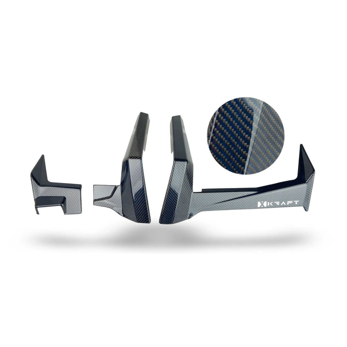 XKraft '20-'24 Polaris RZR Pro/Turbo Carbon Fiber Dash Trim
