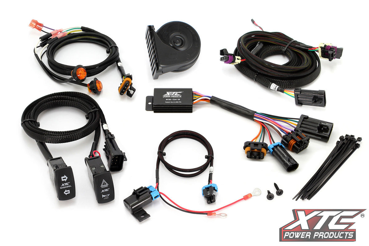 XTC '13-'18 Polaris Ranger XP 570 Self-Canceling Turn Signal System with Horn
