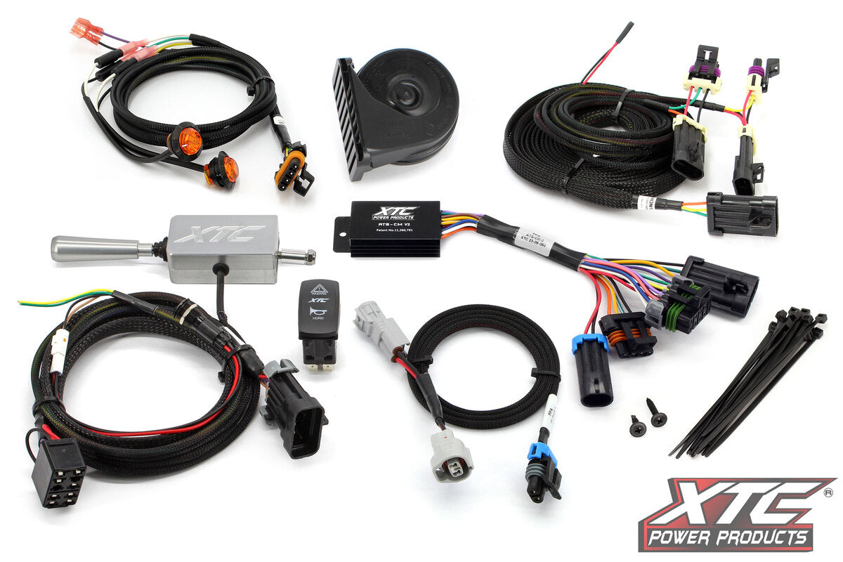 XTC '15-'26 Honda Pioneer Self-Canceling Turn Signal System w/ Billet Lever