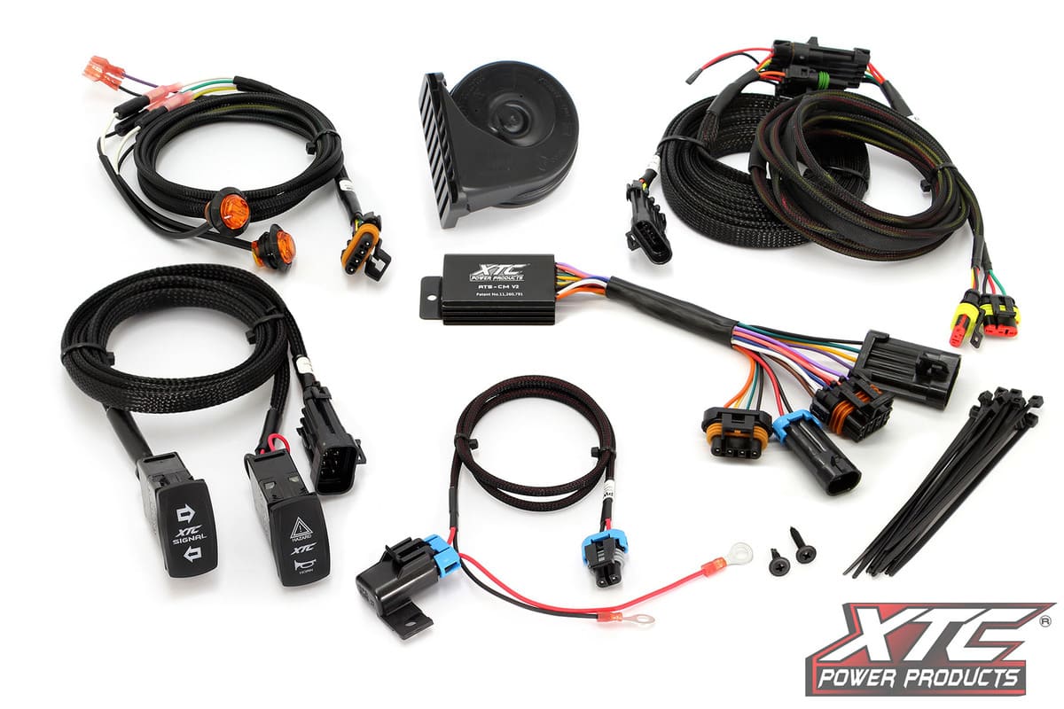 XTC '16-'25 Can-Am Defender Self-Canceling Turn Signal System with Horn