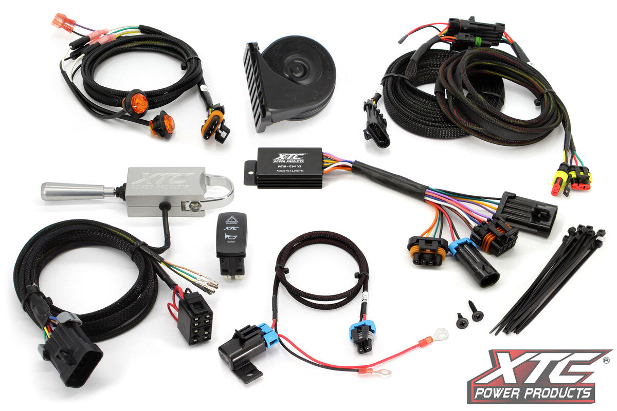 XTC '16-'26 Can-Am Defender Self-Canceling Turn Signal System w/ Billet Lever
