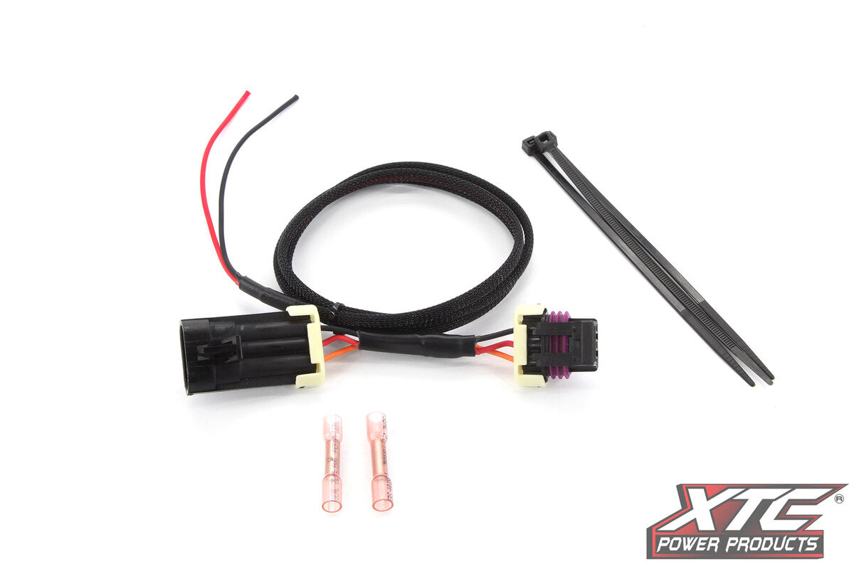 XTC '16-'26 Honda Pioneer License Plate & Whip/Tail Light Power Harness