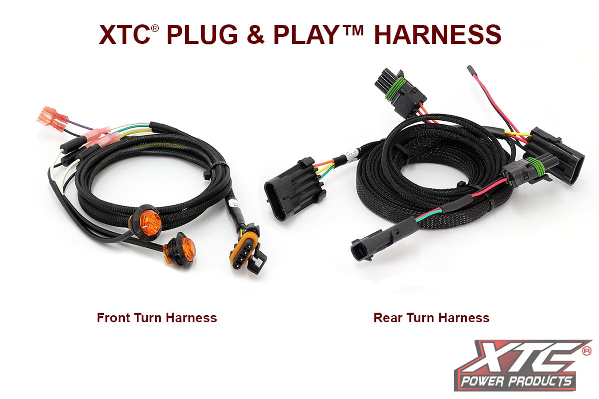 XTC '17-'26 Can-Am Maverick X3 Self-Canceling Turn Signal System w/ Billet Lever