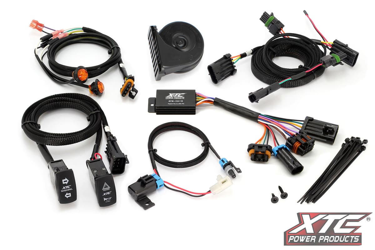 XTC '17-'26 Can-Am Maverick X3 Self-Cancelling Turn Signal System w/ Horn