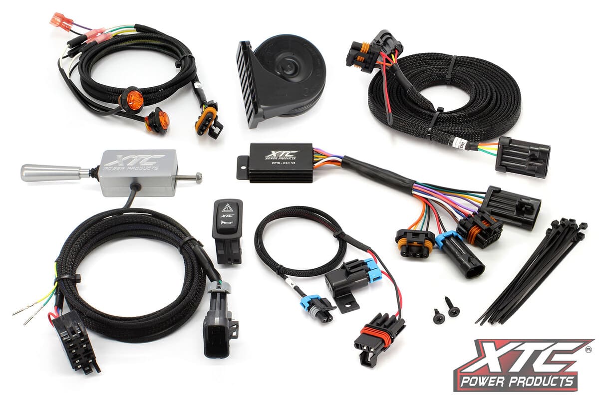 XTC '19-'24 Polaris Ranger XP 1000 Self-Canceling Turn Signal System w/ Billet Lever