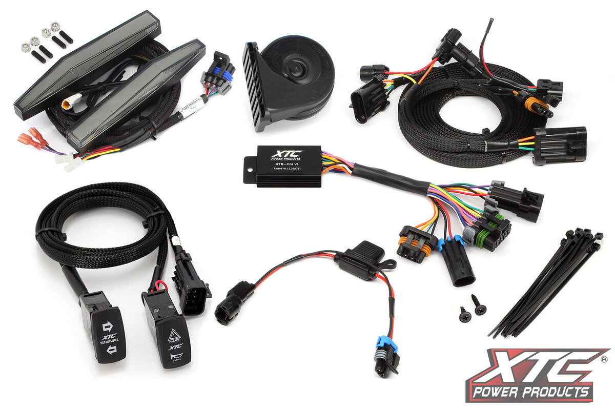 XTC '19-'25 Honda Talon Self-Canceling Turn Signal System w/ Horn