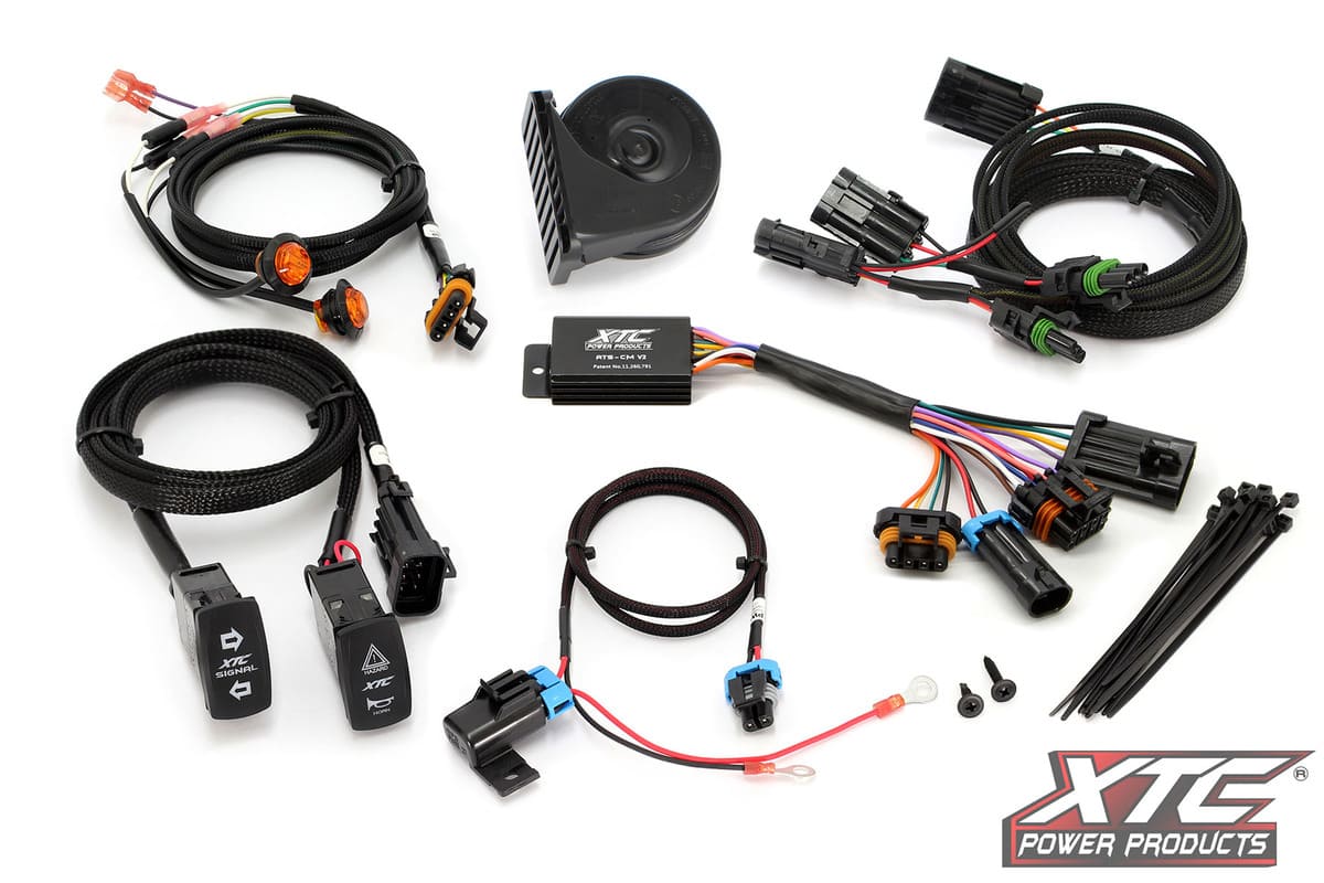 XTC '19-'26 Can-Am Maverick Sport Self-Canceling Turn Signal System w/ Horn