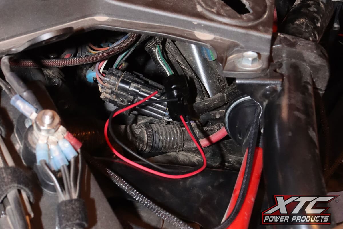 XTC '19-'26 Honda Talon 12v/GND Accessory Wiring Harness